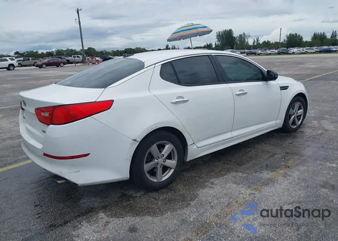 2014 Kia Optima Lx from USA, damaged, VIN 5XXGM4A79EG285664